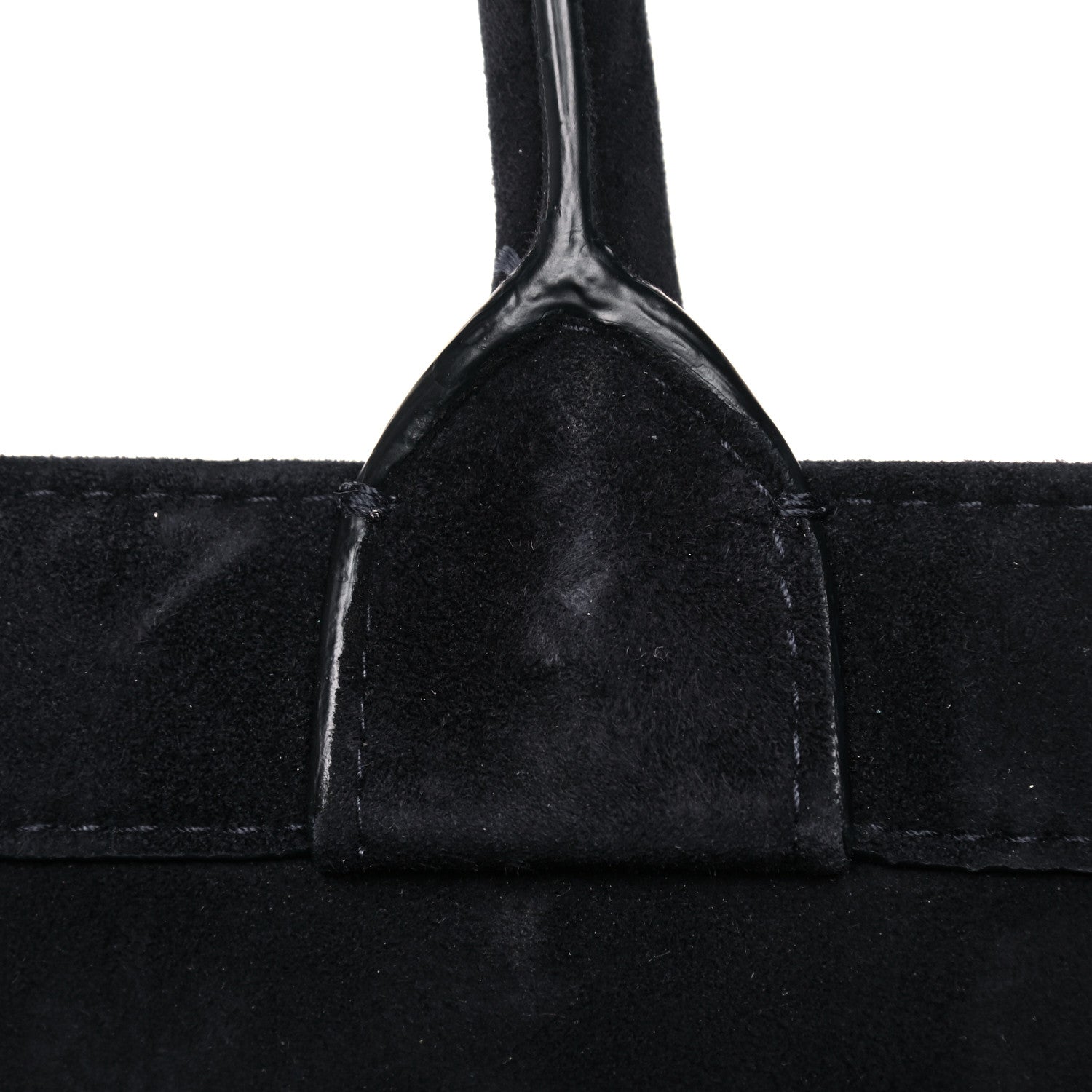 Christian Dior Suede Large L'Air Book Tote Black 9 of 11