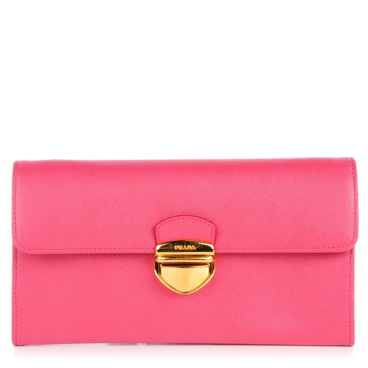 Saffiano Tuc Chain Wallet Peonia