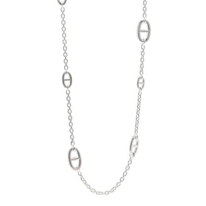 Hermes Sterling Silver Farandole Necklace 80 1 of 5