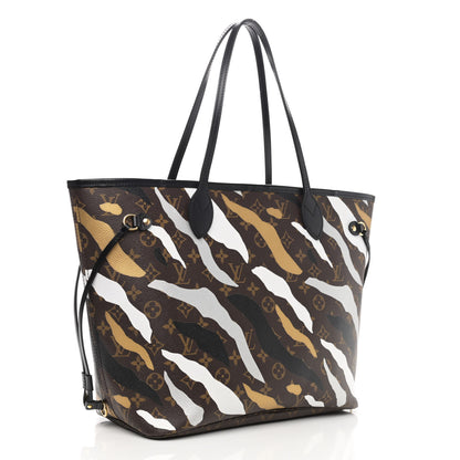 Louis Vuitton X LOL Monogram Neverfull MM Gold Silver 3 of 11