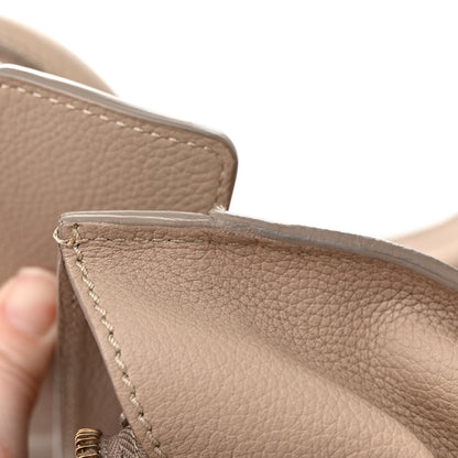 Celine Drummed Calfskin Mini Luggage Dune 13 of 20