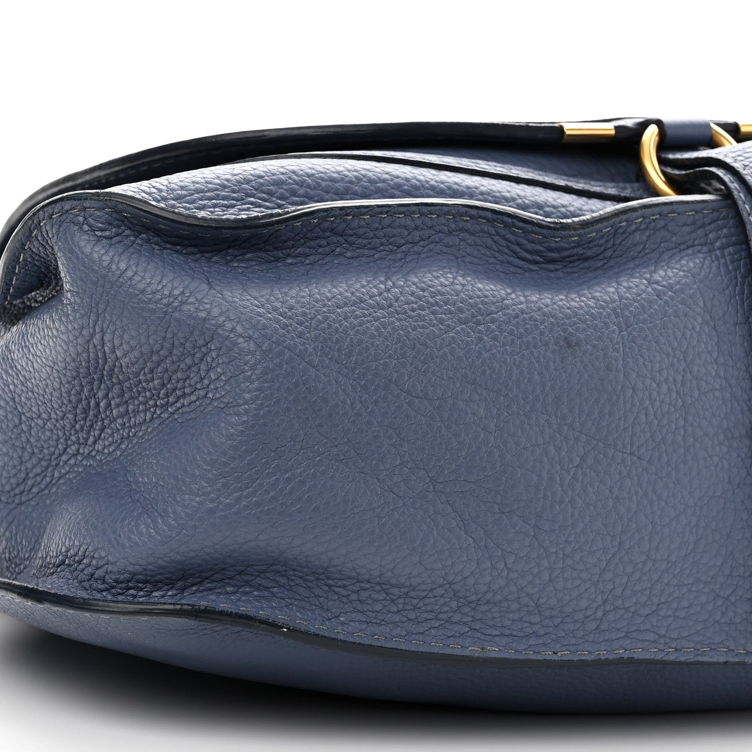 Chloe Calfskin Medium Marcie Satchel Street Blue 9 of 12