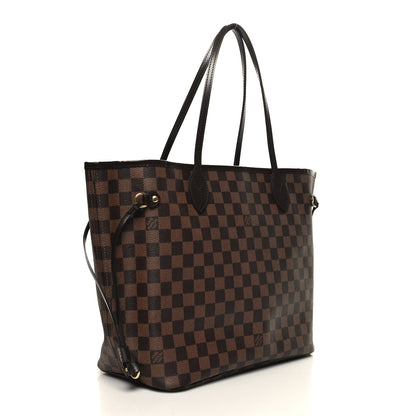 Louis Vuitton Damier Ebene Neverfull MM 3 of 10