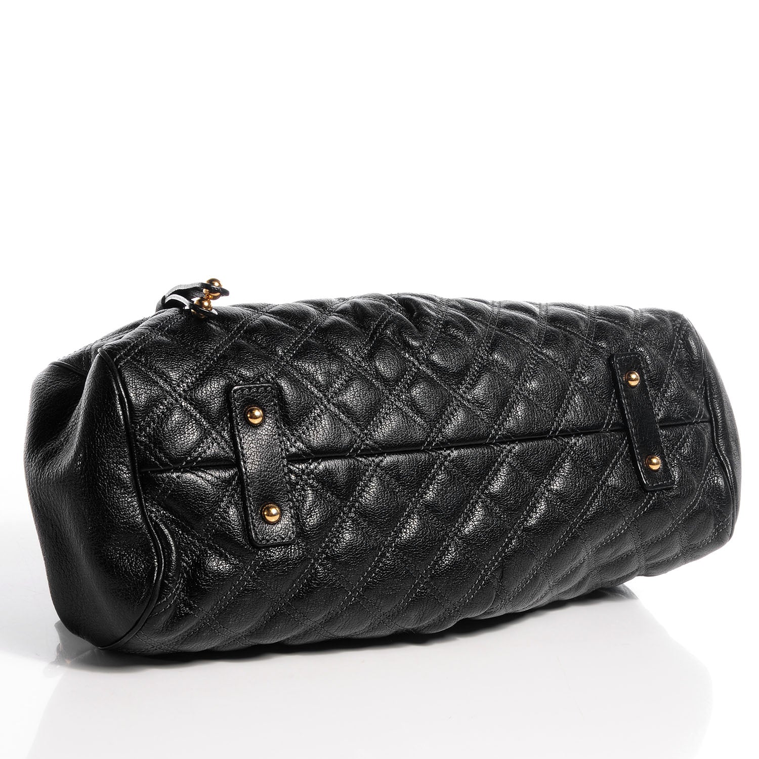 Marc Jacobs Quilted Calfskin East West Stam Black 4 of 9