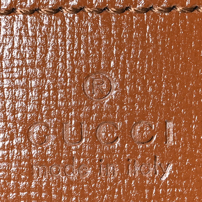 Gucci GG Supreme Monogram Azalea Calfskin Web Small Jackie 1961 Hobo Beige Ebony Brown Sugar 6 of 11
