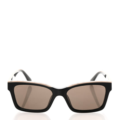 Chanel Acetate Square Sunglasses 5417-A Black 2 of 8