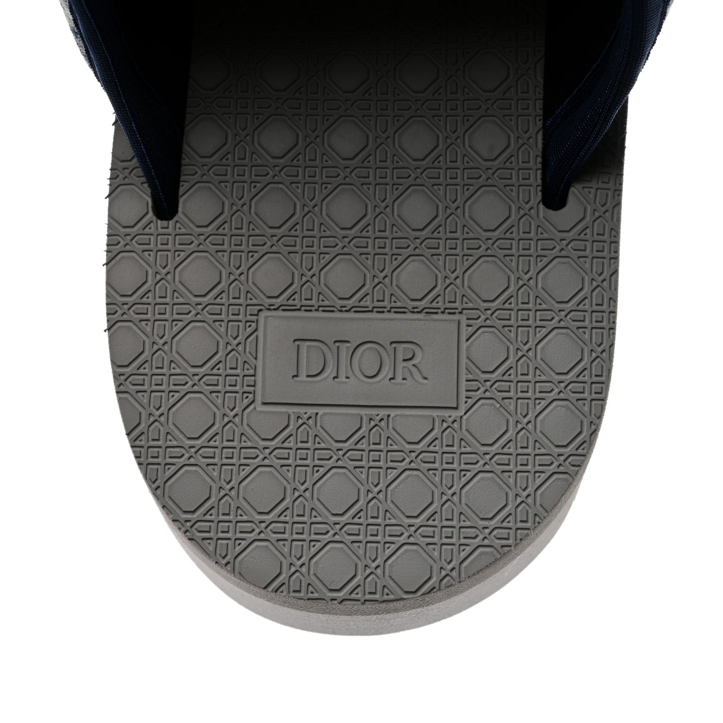 Oblique Denim Mens Alpha Sandals 40 Blue