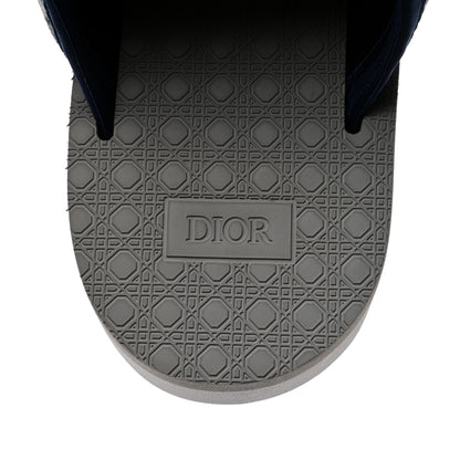 Christian Dior Oblique Denim Mens Alpha Sandals 40 Blue 7 of 10