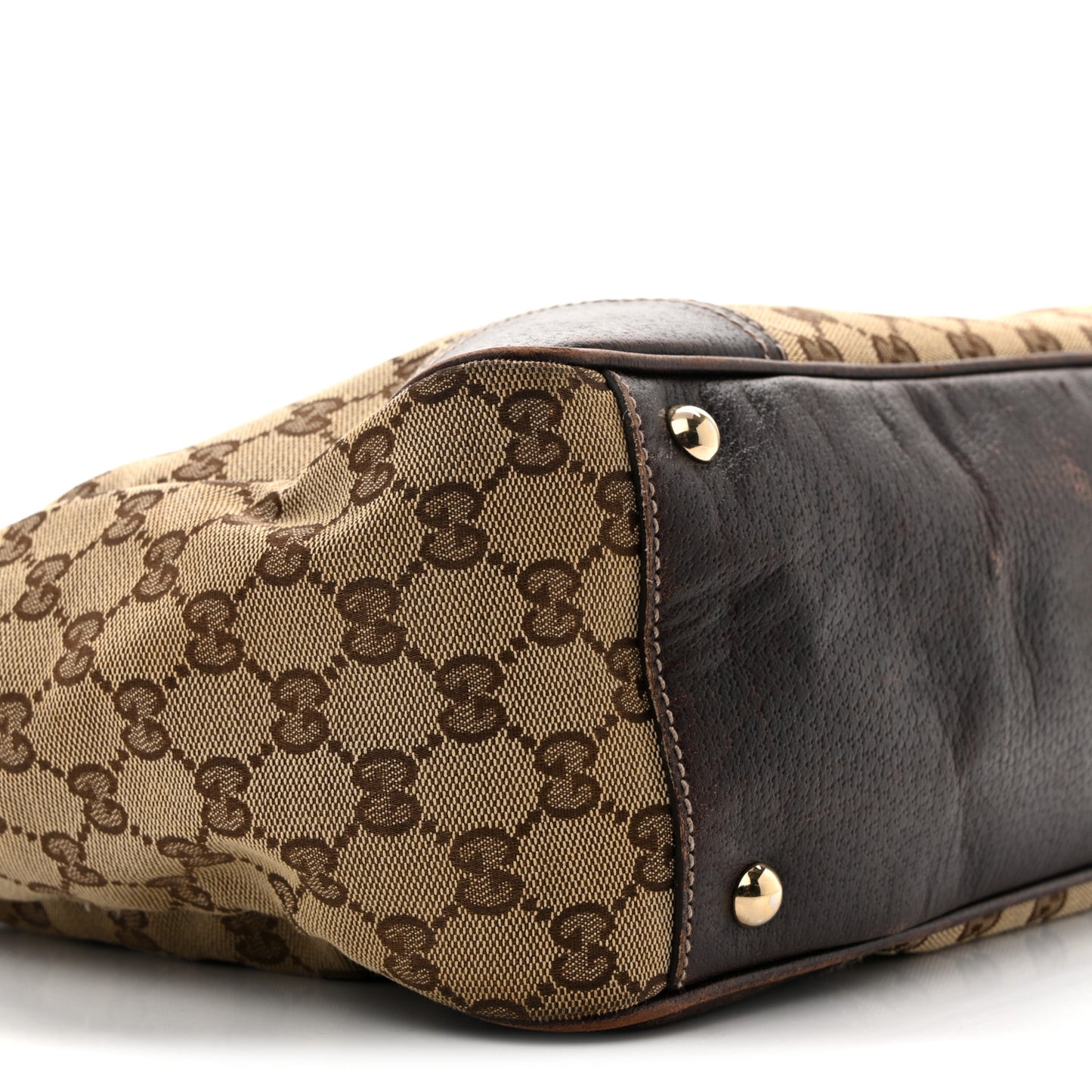 Monogram Medium Princy Tote Dark Brown