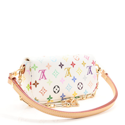 Louis Vuitton LV X TM Monogram Multicolor Ivy Wallet On Chain White 3 of 10