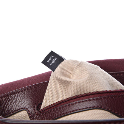 Mulberry Soft Small Grain Tessie Satchel Oxblood 8 of 16