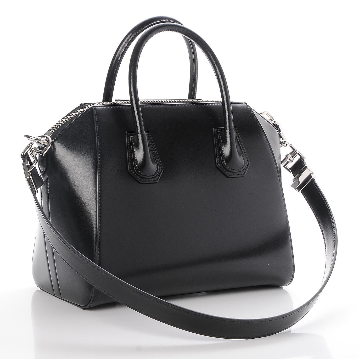 Givenchy Shiny Lord Calfskin Small Antigona Black 3 of 7