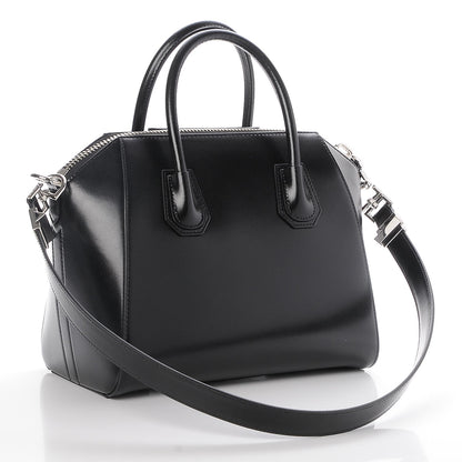 Givenchy Shiny Lord Calfskin Small Antigona Black 3 of 7