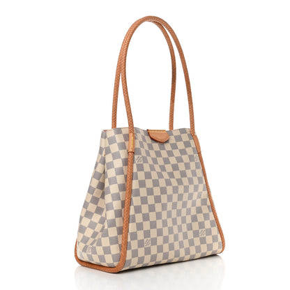 Louis Vuitton Damier Azur Propriano Rose Ballerine 3 of 10