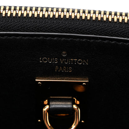 Louis Vuitton Calfskin Golden Light City Steamer MM Black 6 of 9