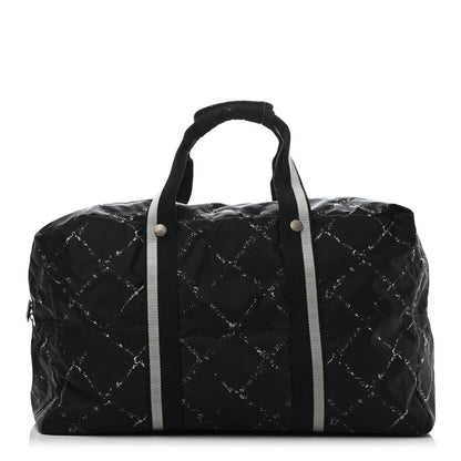 Chanel Nylon Travel Boston Black 1 of 13