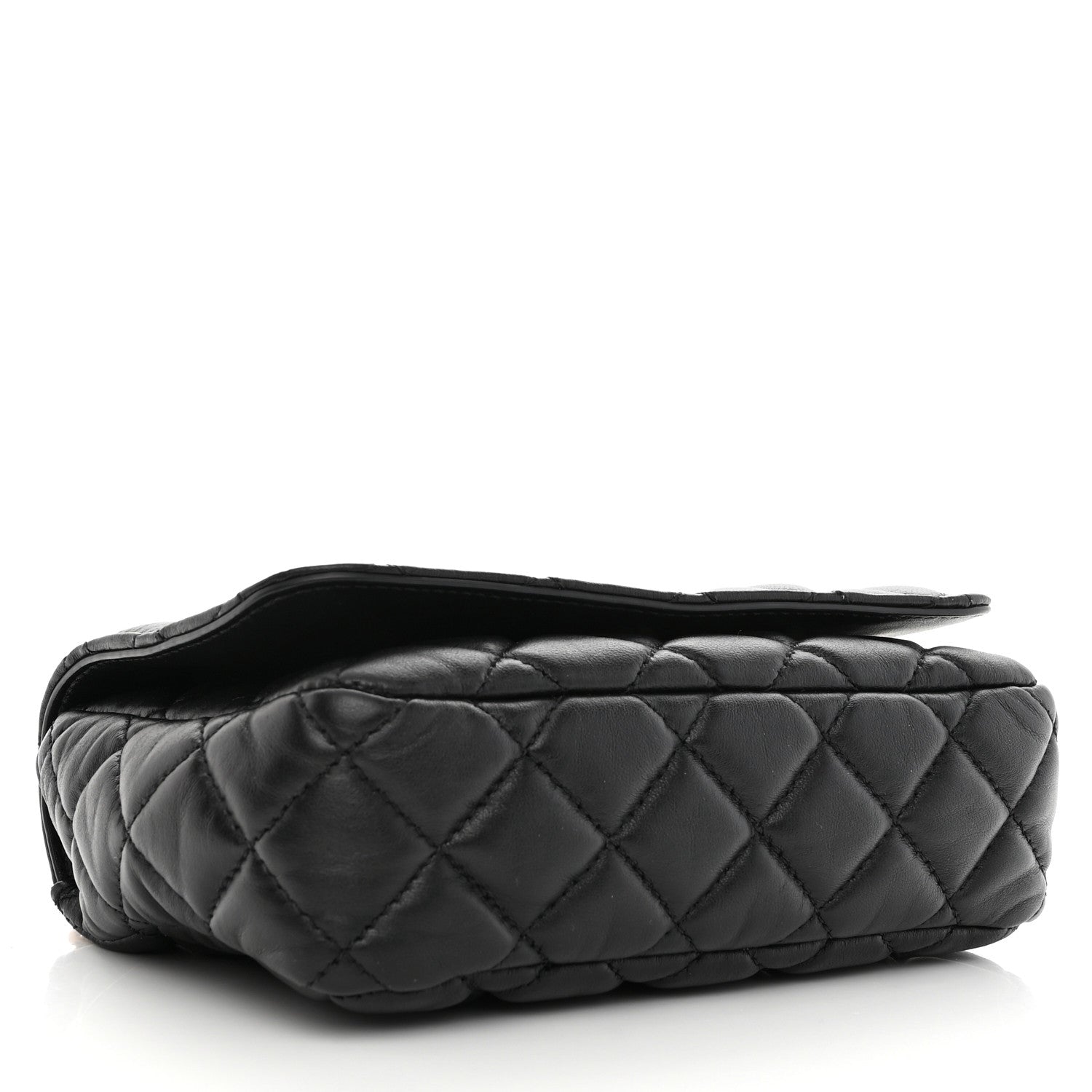 Versace Nappa Quilted Small Medusa Chain Crossbody Black 4 of 8