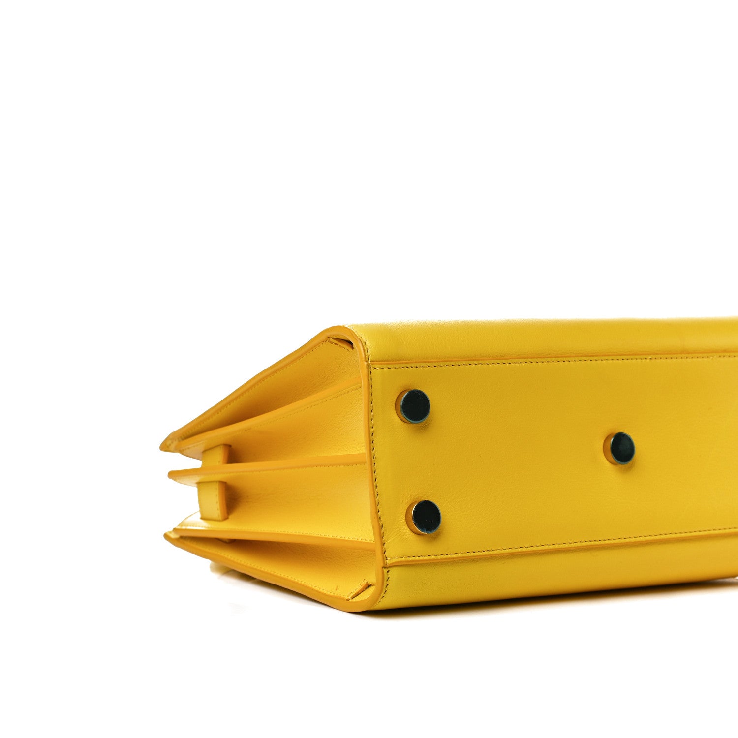 Saint Laurent Calfskin Nano Sac De Jour Jaune 7 of 11