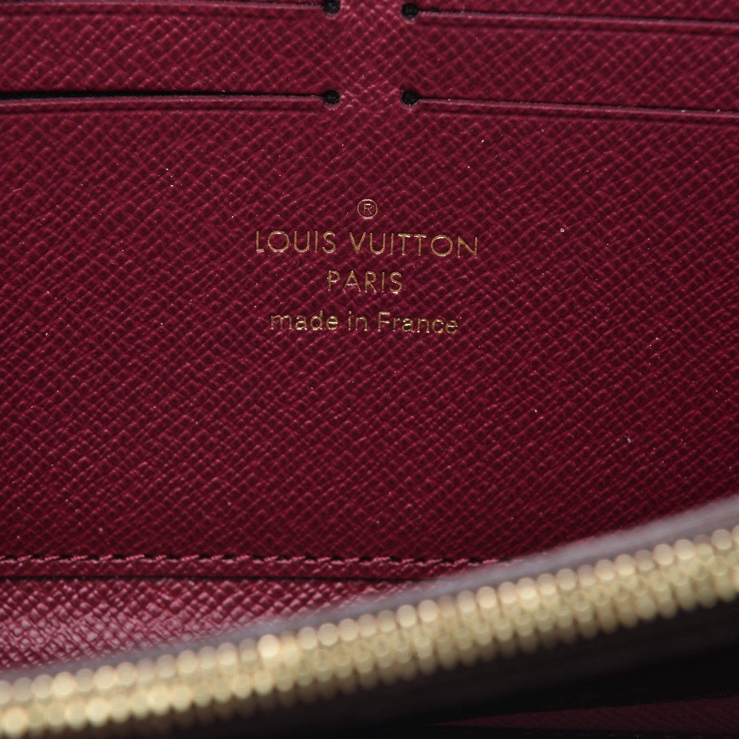 Louis Vuitton Monogram Clemence Wallet Fuchsia 6 of 7