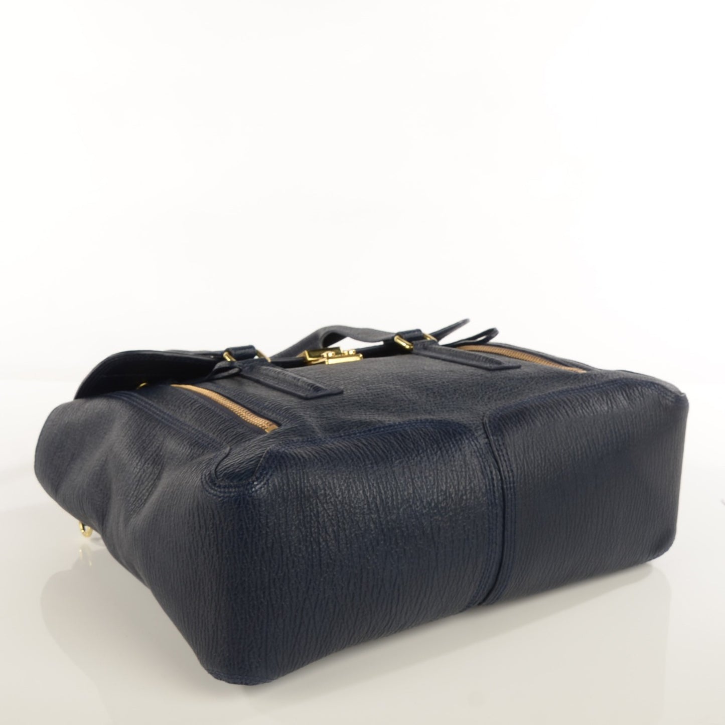 3.1 Textured Calfskin Large Pashli Satchel Ink