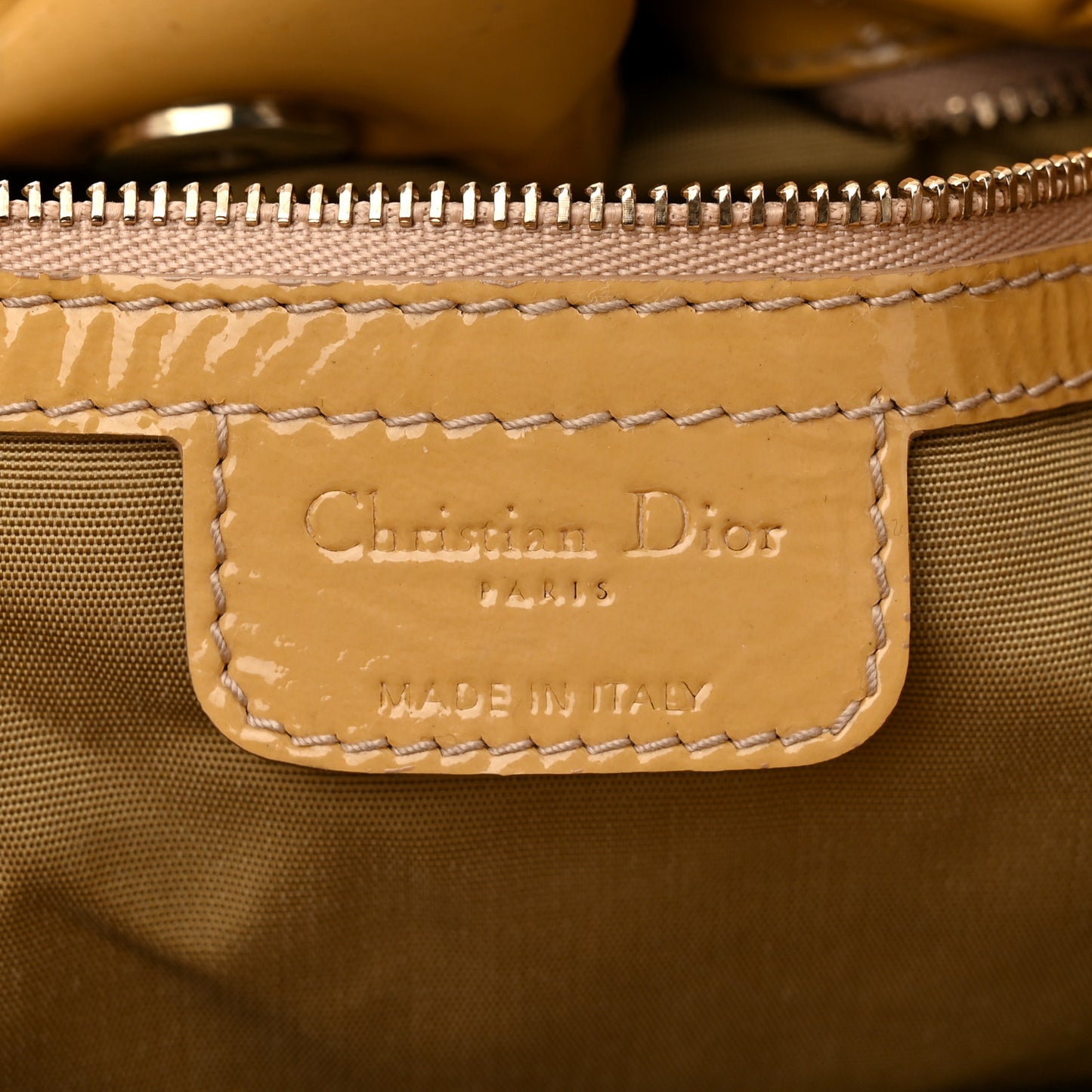 Patent Cannage Medium Le Trente Tote Beige