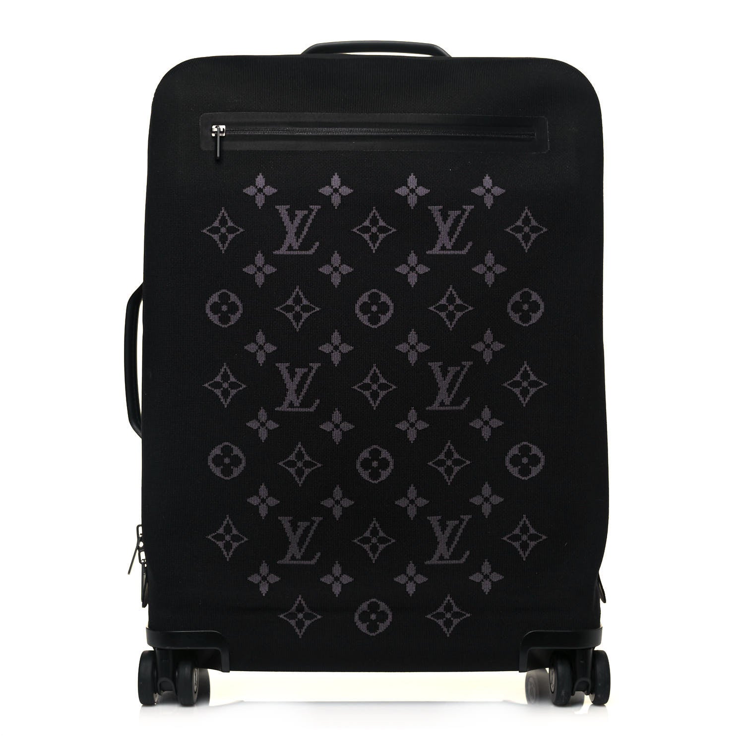 Louis Vuitton Knit Monogram Eclipse Horizon Soft 55 Suitcase 1 of 12