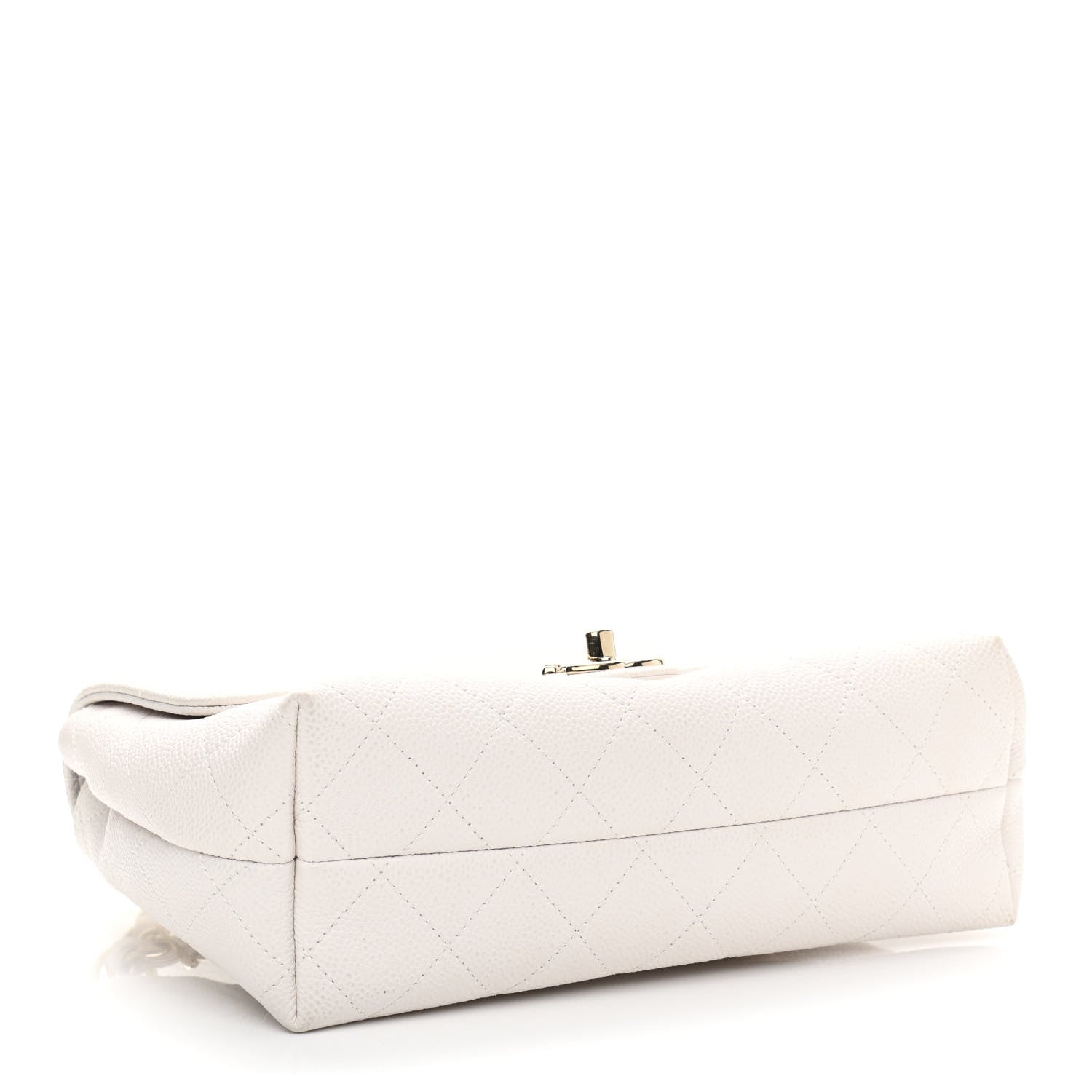 Chanel Caviar Quilted City Walk Flap White 4 of 10