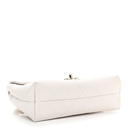 Chanel Caviar Quilted City Walk Flap White 4 of 10