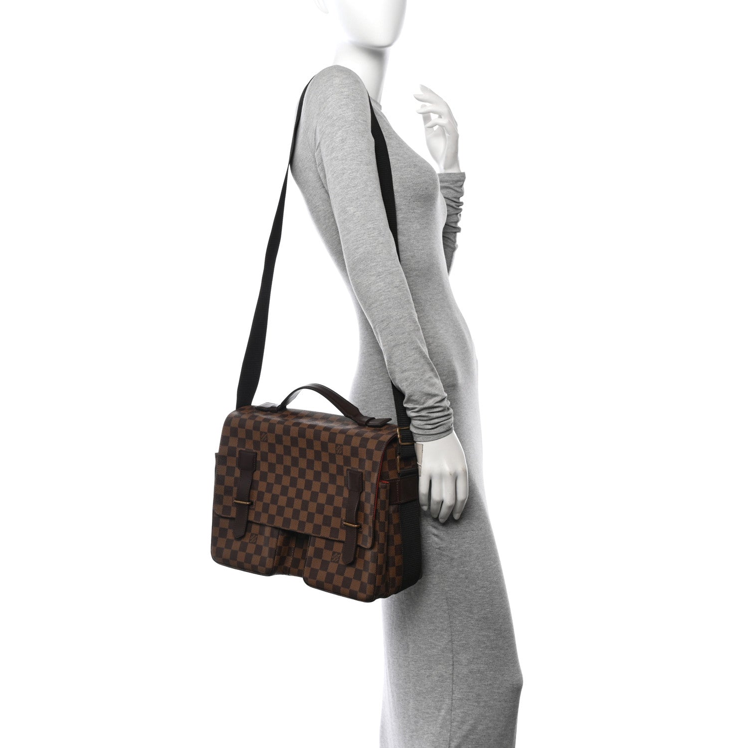 Louis Vuitton Damier Ebene Broadway Messenger Bag 2 of 10