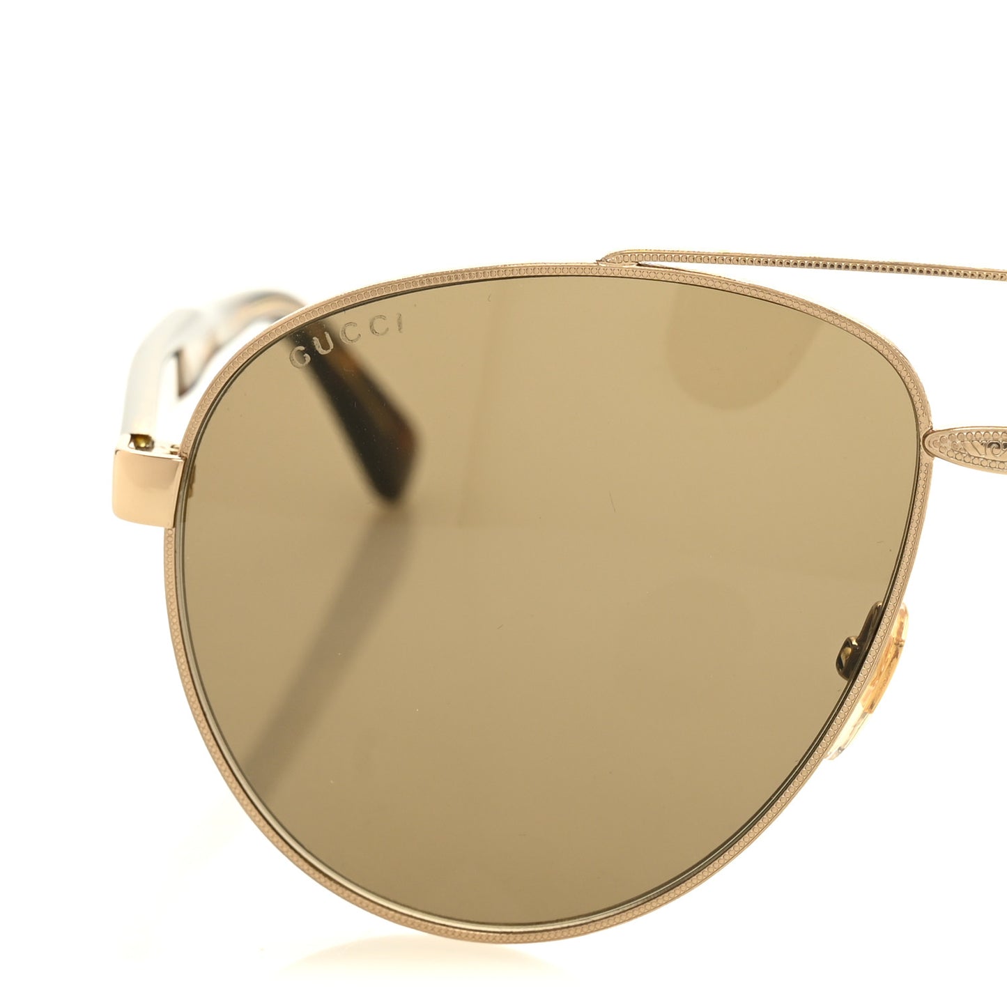 Aviator Sunglasses GG0054S Gold