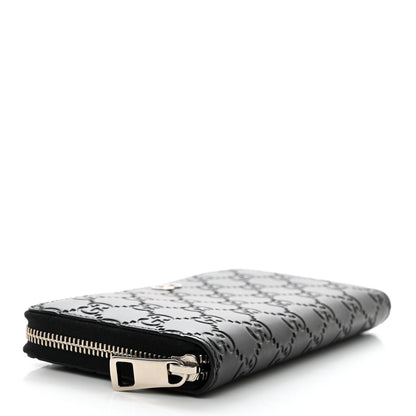 Gucci Guccissimma Signature Dorian Zip Around Wallet Black 4 of 7