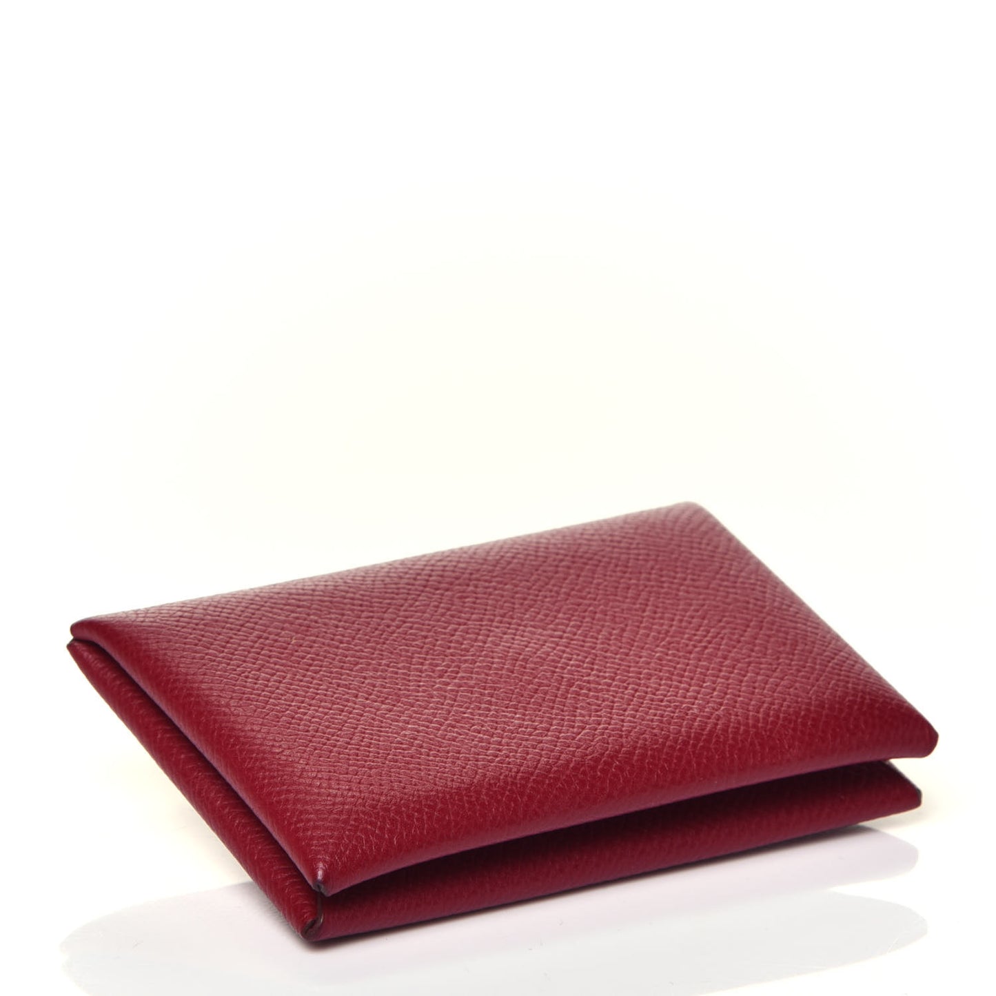 Epsom Calvi Card Case Rubis