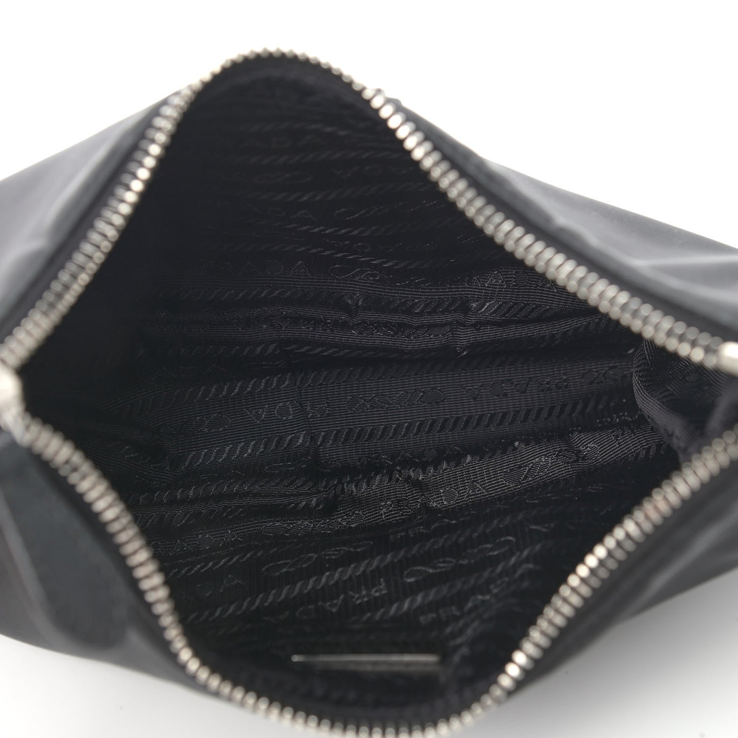 Prada Nylon Re-Edition 2005 Shoulder Bag Black 7 of 10