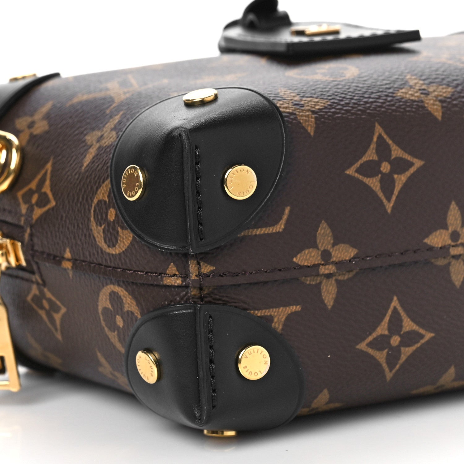 Louis Vuitton Monogram Petite Malle Souple Black 7 of 8