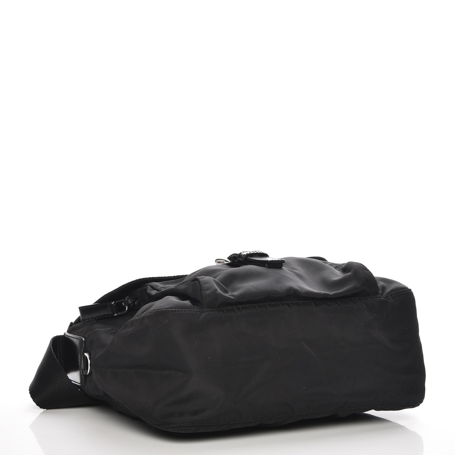 Prada Nylon Vela Messenger Black 4 of 7