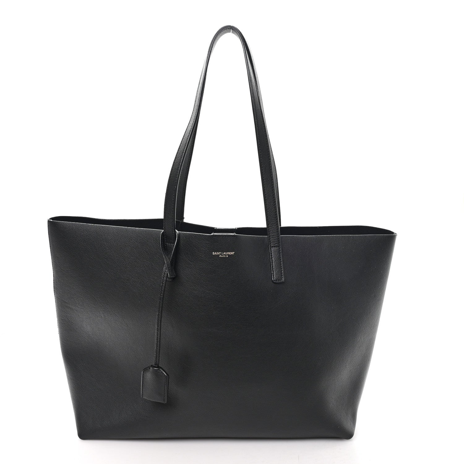 Saint Laurent Calfskin Large Shopping Tote Black 1 of 13