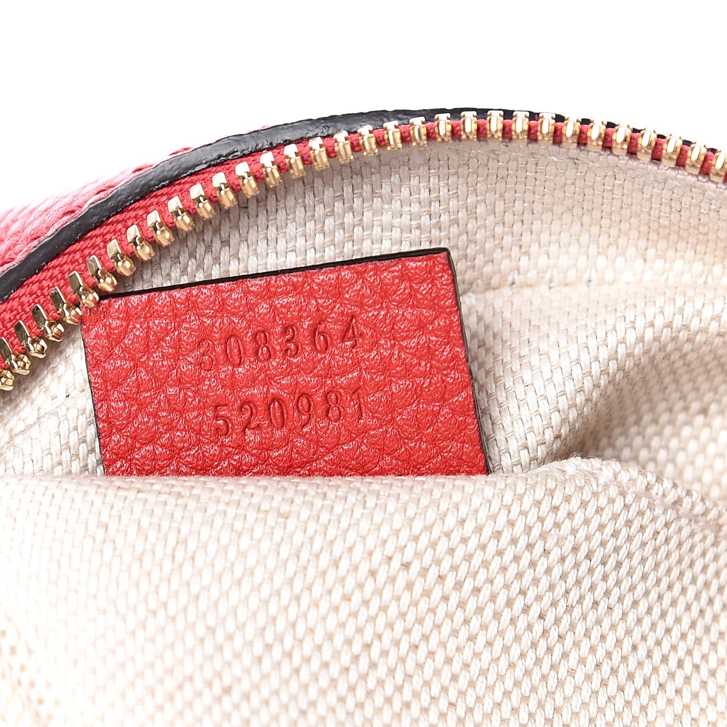 Pebbled Calfskin Small Soho Disco Bag Tabasco Red