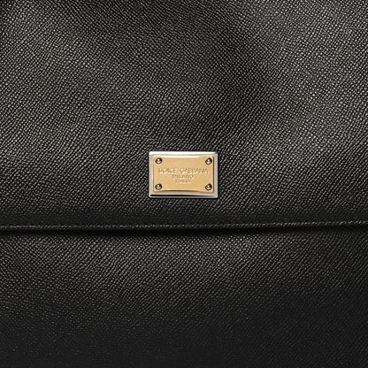 Dolce & Gabbana Dauphine Large Miss Sicily Satchel Black 8 of 12