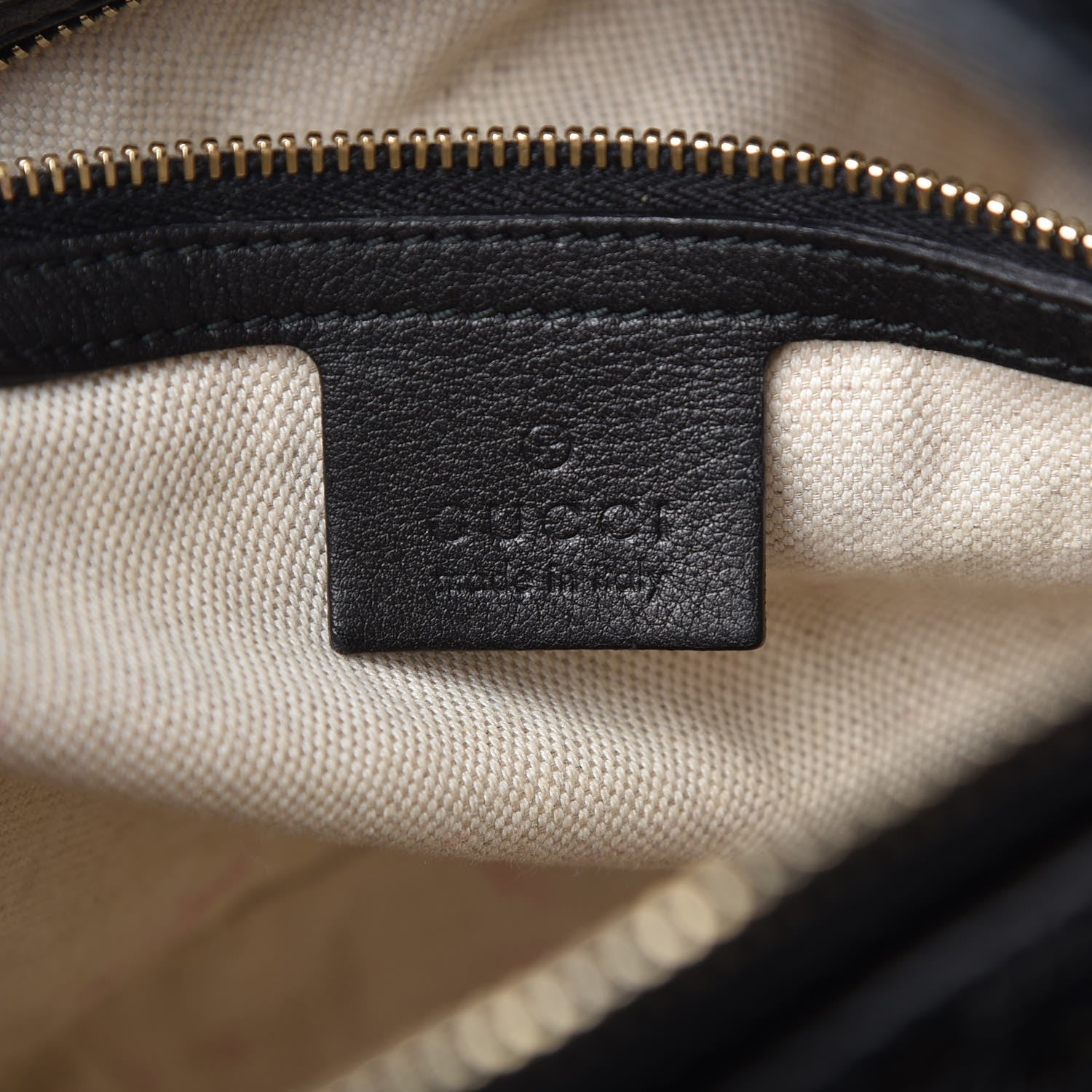 Gucci Patent Microguccissima Medium Nice Top Handle Dome Bag Black 7 of 15