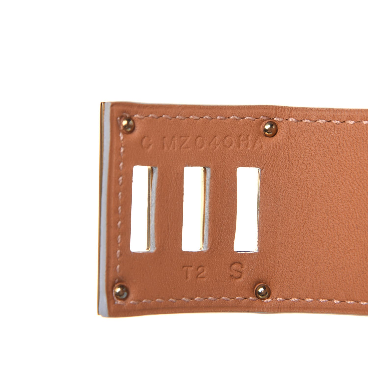 Hermes Swift Kelly Dog Bracelet T2 White 4 of 6