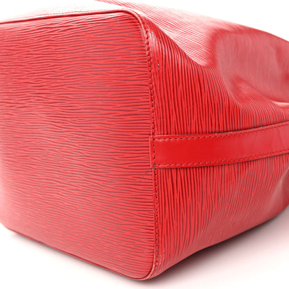Louis Vuitton Epi Petit Noe Castillan Red 9 of 14