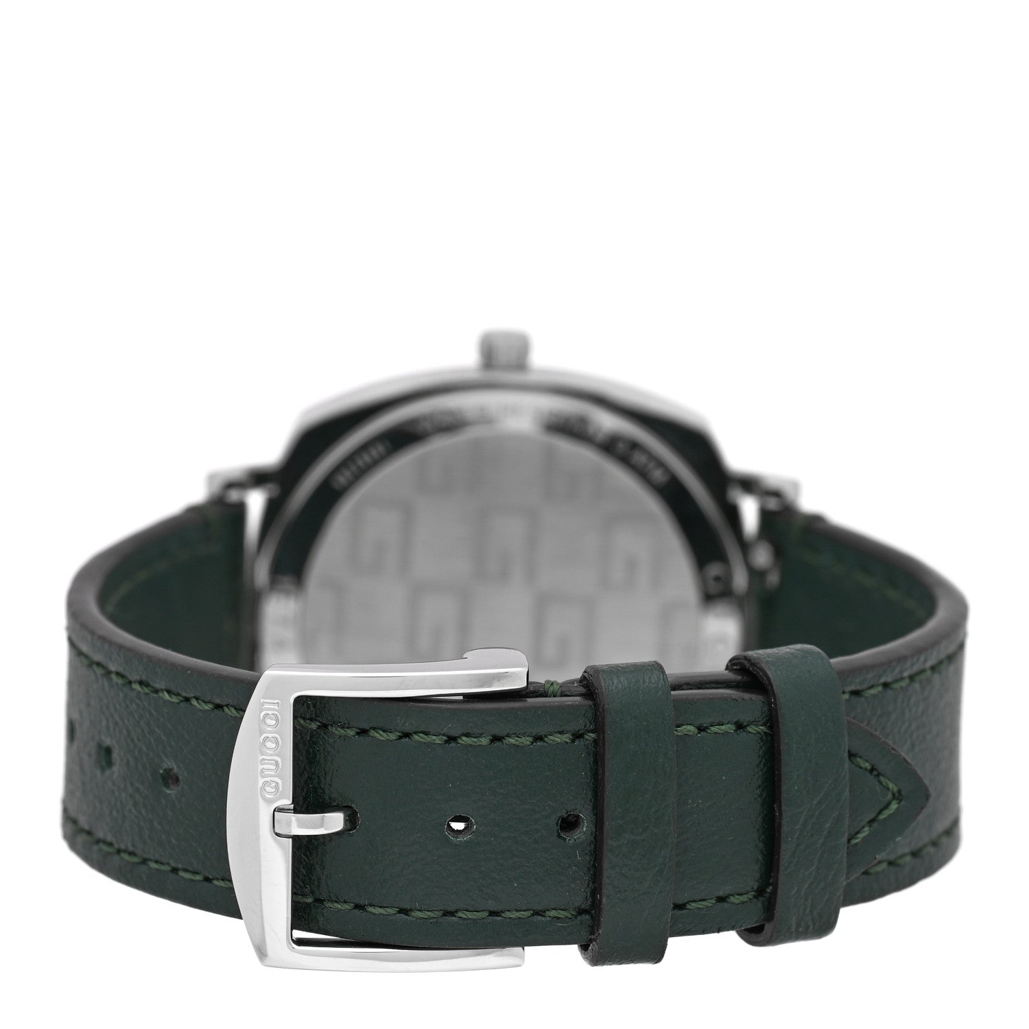Gucci Stainless Steel Calfskin 35mm Grip Quartz Watch Green 3 of 5