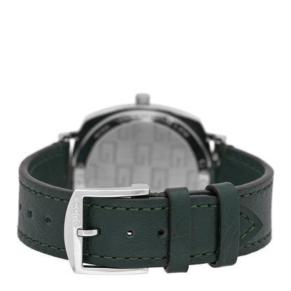Gucci Stainless Steel Calfskin 35mm Grip Quartz Watch Green 3 of 5