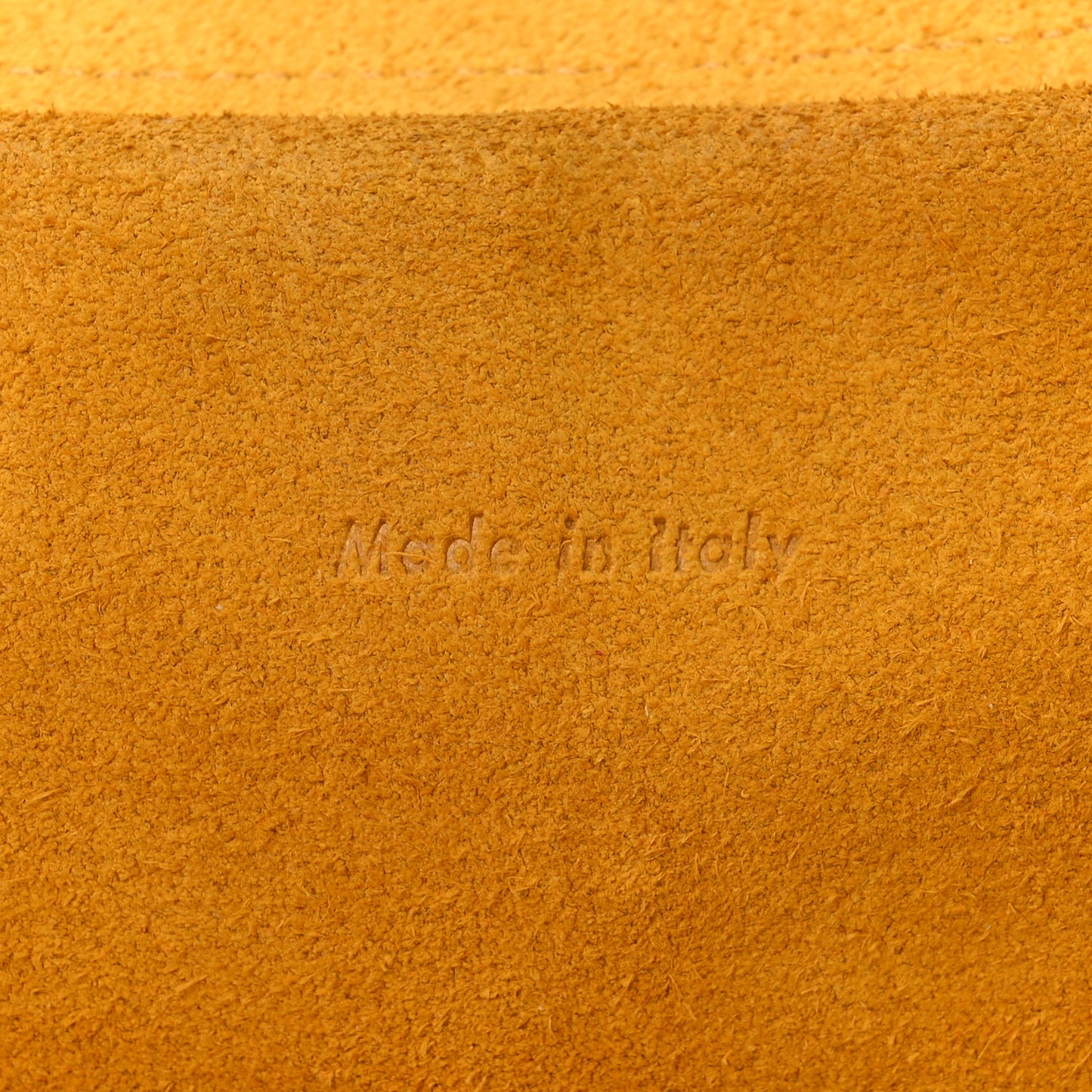 Grained Calfskin Small Belt Bag Sun Yellow