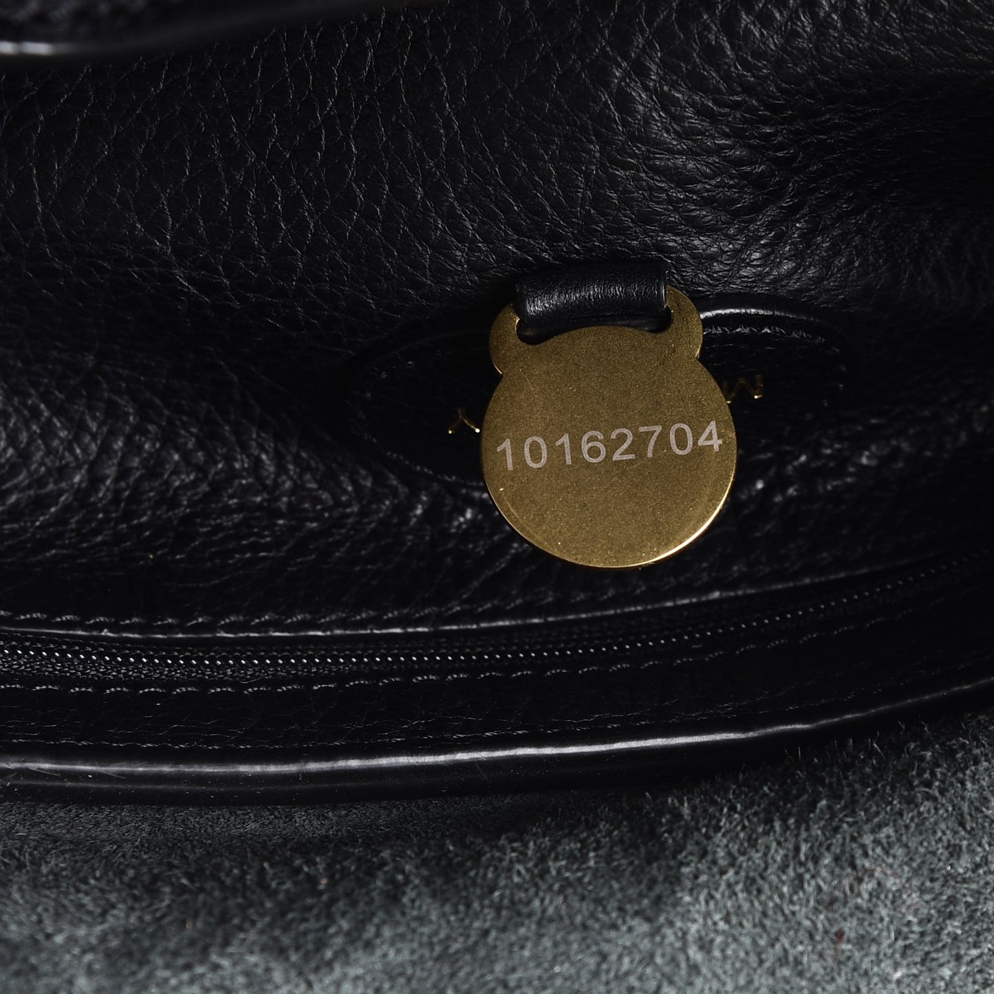 Natural Leather Small Bayswater Black