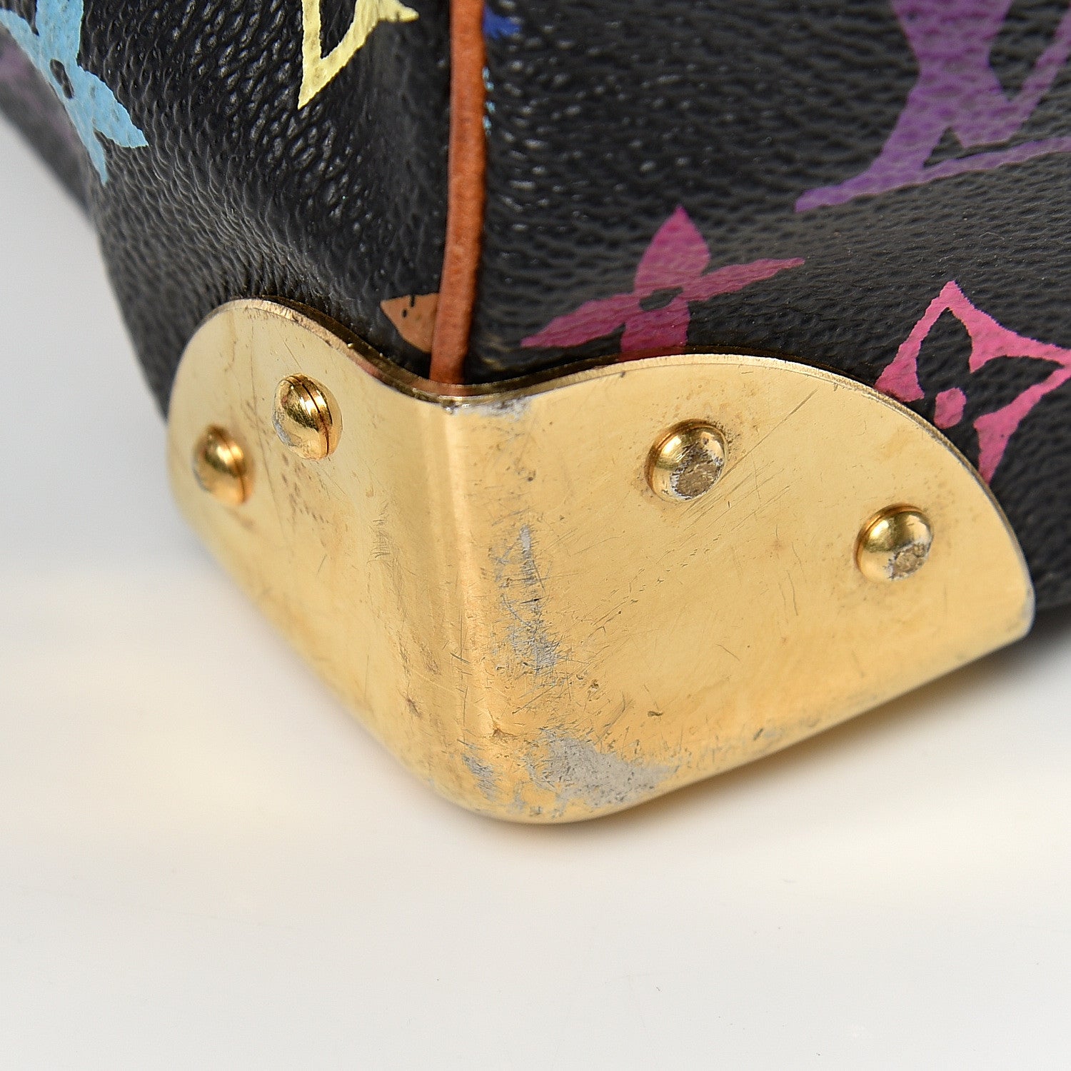 Louis Vuitton Monogram Multicolor Keepall 45 Black 7 of 27