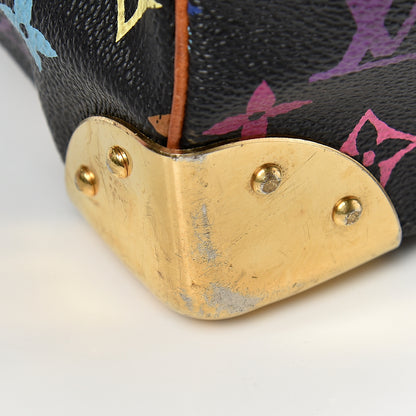 Louis Vuitton Monogram Multicolor Keepall 45 Black 7 of 27