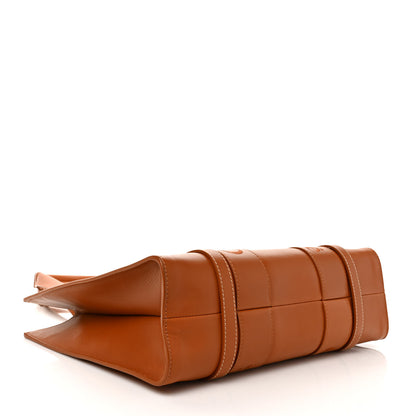 Chloe Calfskin Medium Woody Tote Caramel 4 of 9