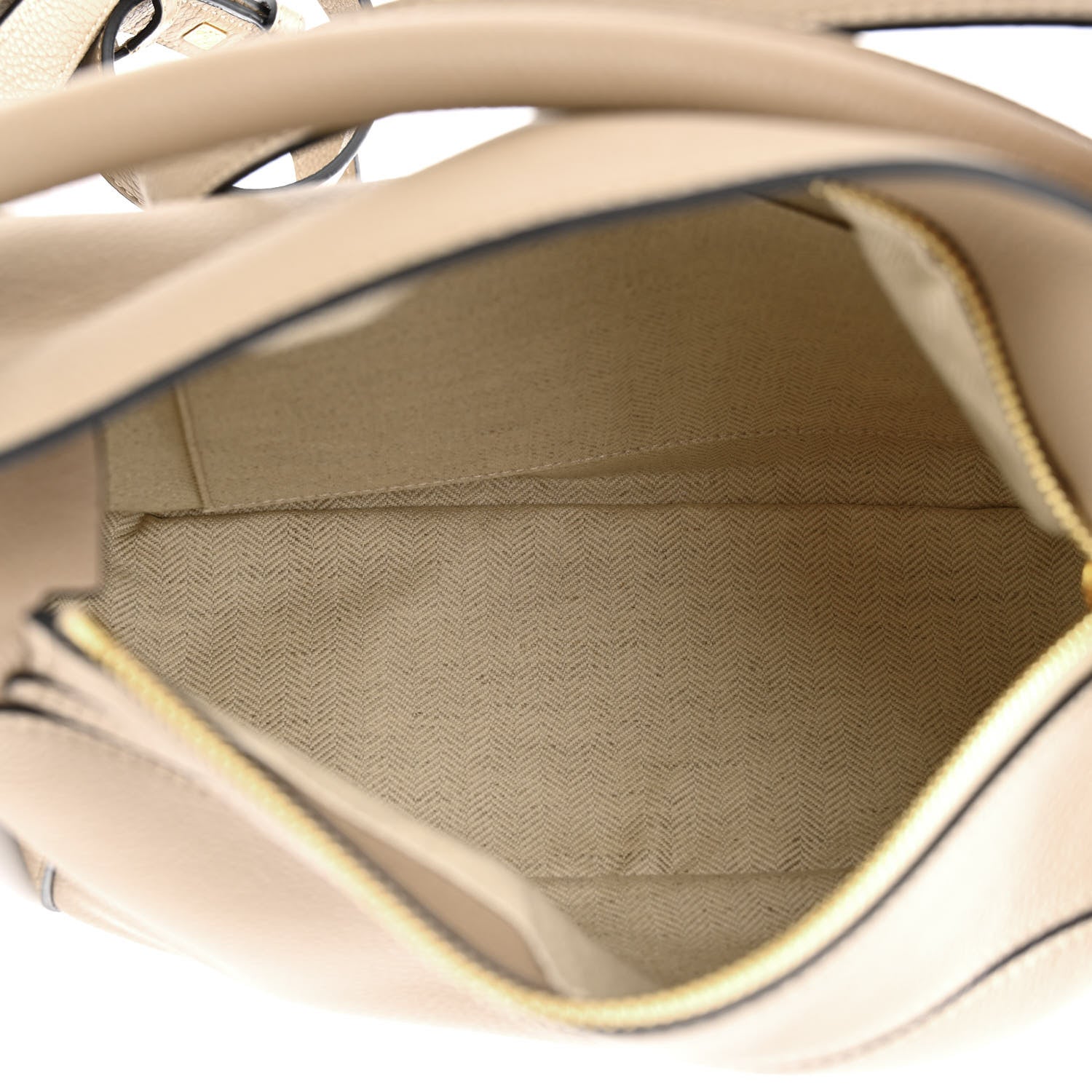 Loewe Grained Calfskin Small Puzzle Bag Sand 5 of 9