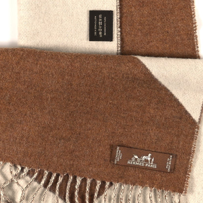 Hermes Cashmere Casaque Chevron Muffler 3 of 3